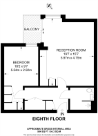 Floorplan area for info only, not for £/sq. ft valuation