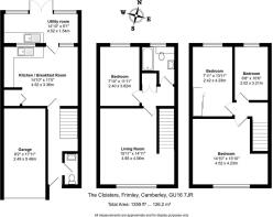 20, The Cloisters, Frimley, Camberley, GU16 7JR (1