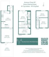 PLAN For Sale 4 Bedroom House Garden Armour Close
