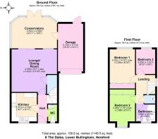 Floor Plan 6 The Dales, Lower Bullingham, Hereford