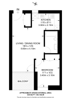 Floorplan area for info only, not for £/sq. ft valuation