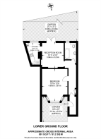 Floorplan area for info only, not for £/sq. ft valuation