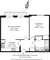 Floorplan area for info only, not for £/sq. ft valuation