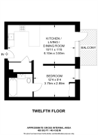 Floorplan area for info only, not for £/sq. ft valuation