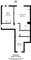 Floorplan area for info only, not for £/sq. ft valuation