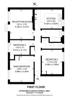 Floorplan area for info only, not for £/sq. ft valuation