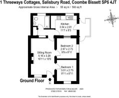Floorplan 1 Threeways Cottages, Salisbury Road, Co