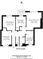 Floorplan area for info only, not for £/sq. ft valuation