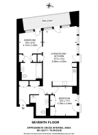 Floorplan area for info only, not for £/sq. ft valuation