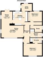 Cedrwydd, Harlech - all floors.JPG