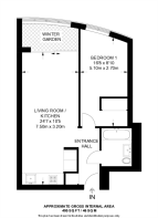 Floorplan area for info only, not for £/sq. ft valuation
