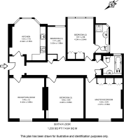 Floorplan area for info only, not for £/sq. ft valuation