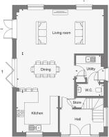 Dandara - The Russetts - The Sycamore, Home 23 floorplan