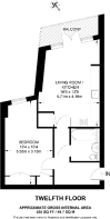 Floorplan area for info only, not for £/sq. ft valuation