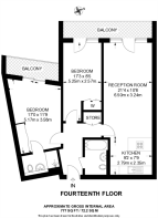 Floorplan area for info only, not for £/sq. ft valuation