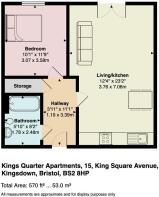 Flat 504, Kings Quarter Apartments, 15, King Squar