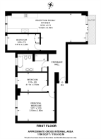 Floorplan area for info only, not for £/sq. ft valuation