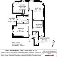 New Floor Plan - 19 St Clements Mansions - SW6 ...