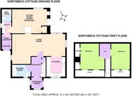 Northbeck Cottage, High Corrie - 2D