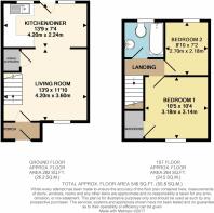 Colour floorplan ...