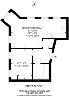 Floorplan area for info only, not for Â£/sq. ft valuation