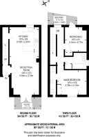 Floorplan area for info only, not for £/sq. ft valuation
