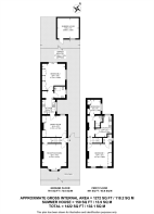Floorplan area for info only, not for £/sq. ft valuation