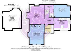 SFF, Flat 3, 21, St Helena Road, Westbury Park, Br