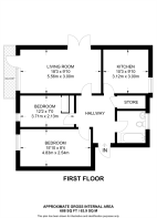 Floorplan area for info only, not for £/sq. ft valuation