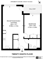 Floorplan area for info only, not for £/sq. ft valuation