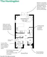 the huntingdon annotated floor plan gf netherhall gardens, cambridge