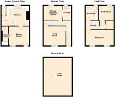3 Peniel Terrace, Ffestiniog - all floors.JPG