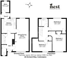 38 Orchard Way, Cullompton - all floors