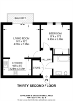 Floorplan area for info only, not for £/sq. ft valuation