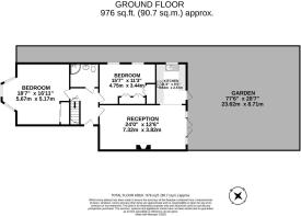 Fordwych Road Garden Flat Floorplan