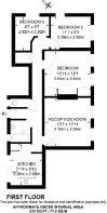 Floorplan area for info only, not for £/sq. ft valuation