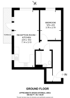 Floorplan area for info only, not for £/sq. ft valuation