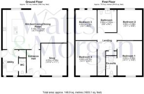 Plot B The Old Rectory, Eglwys Brewis - all floors