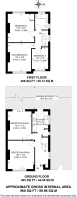 Floorplan area for info only, not for £/sq. ft valuation
