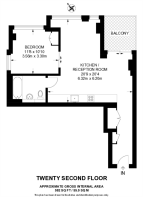 Floorplan area for info only, not for £/sq. ft valuation