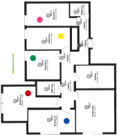 3 george house colour coded FP
