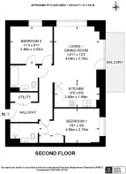 Floorplan area for info only, not for £/sq. ft valuation
