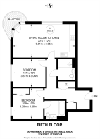 Floorplan area for info only, not for £/sq. ft valuation