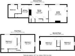 Rose Cottage, High Street, Brinkley - all floors.J