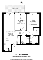 Floorplan area for info only, not for £/sq. ft valuation