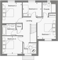 Dandara - Sant Silian - The Clyne, Home 54 floorplan