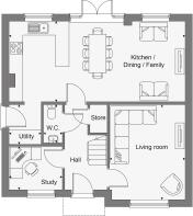 Dandara - Golwg Gwendraeth - The Tywi, Home 98 floorplan