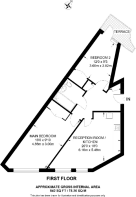Floorplan area for info only, not for £/sq. ft valuation