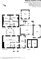 Coombe House - Floor plan