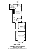 Floorplan area for info only, not for £/sq. ft valuation